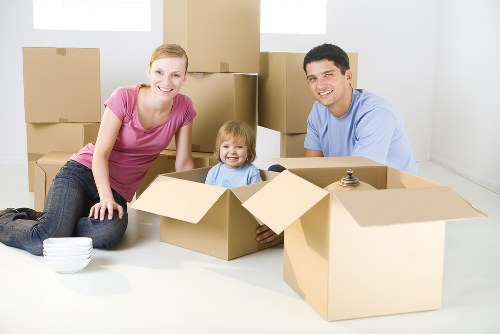Professional removal team helping with a home move in Harringay