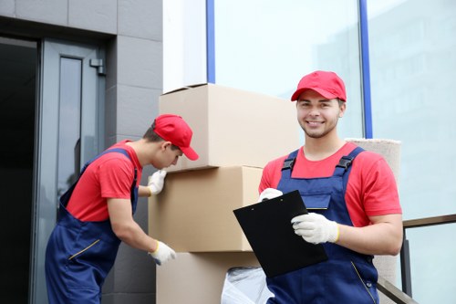 Packing and moving preparation for a man and van job in Harringay