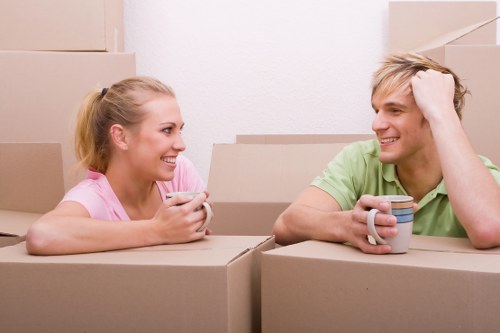 Packing and transport support for a flat move in Harringay
