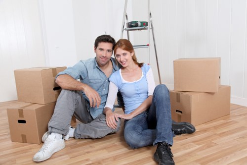Local flat removals service preparing for a Harringay home move
