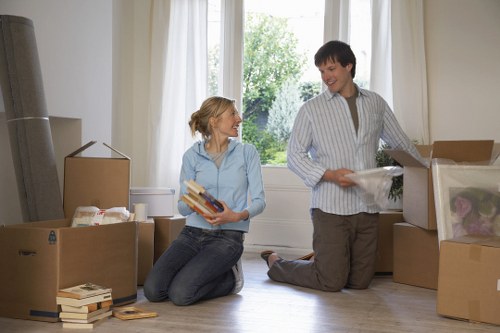 Careful packing and furniture loading for a local Harringay removal