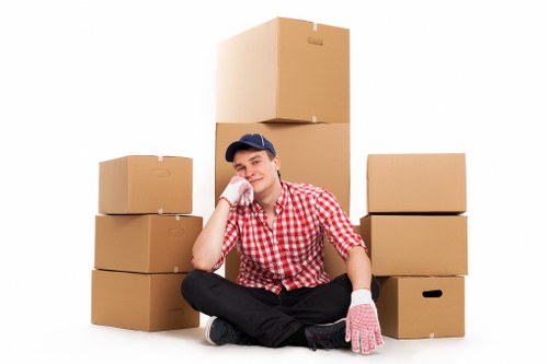 Moving service explaining load-based and cubic-yard pricing options